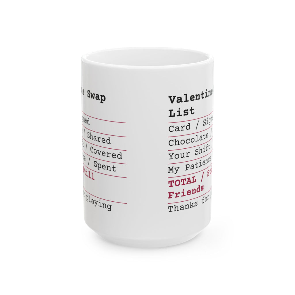 Funny Office Valentine Swap Coffee Mug For Coworkers