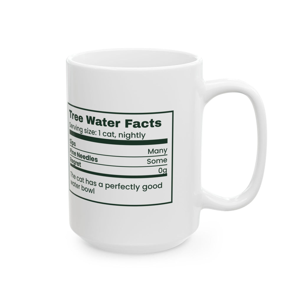Funny Christmas Cat Coffee Mug Tree Water Facts For Cat Owners