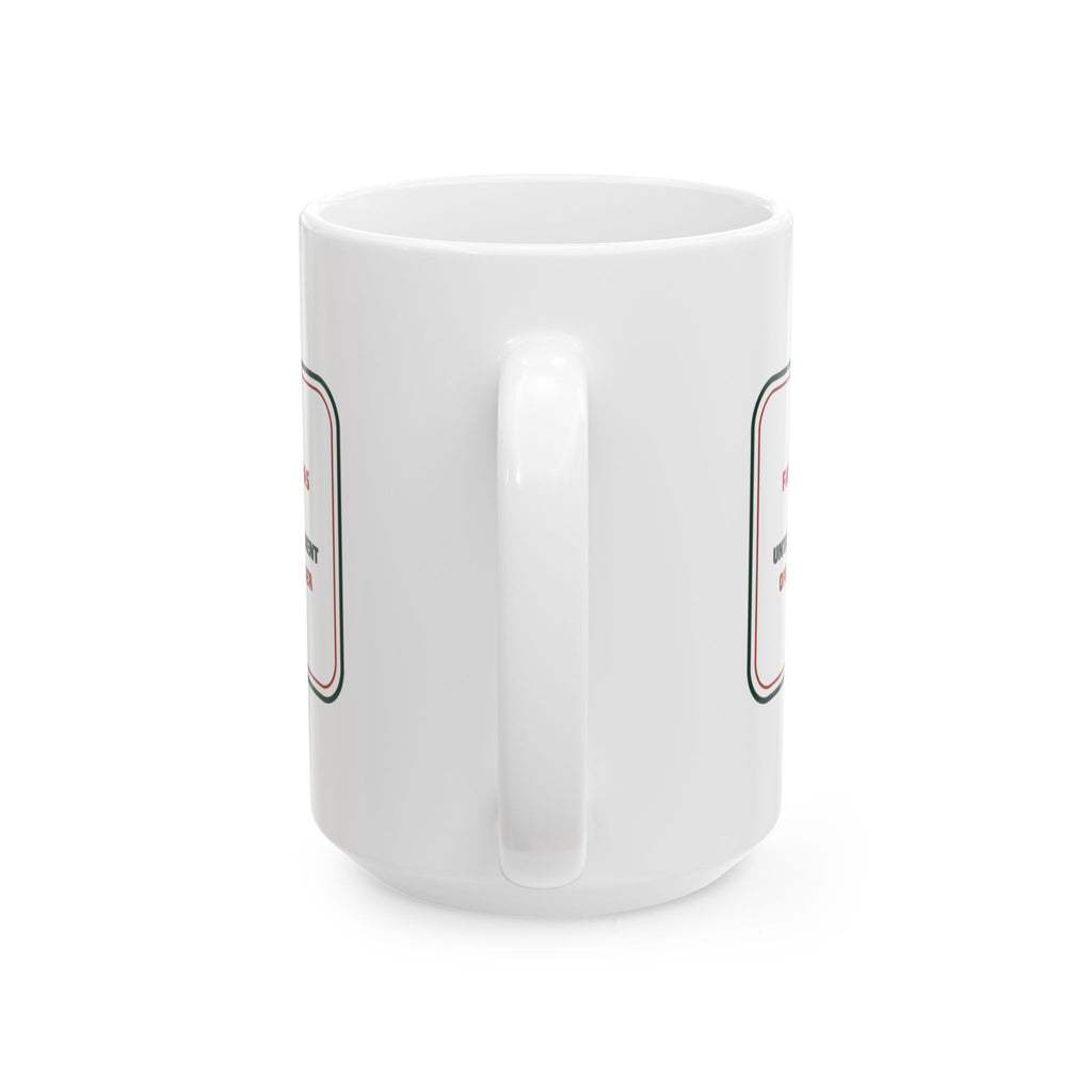 Funny Christmas Coffee Mug Light Untangling Department For Family