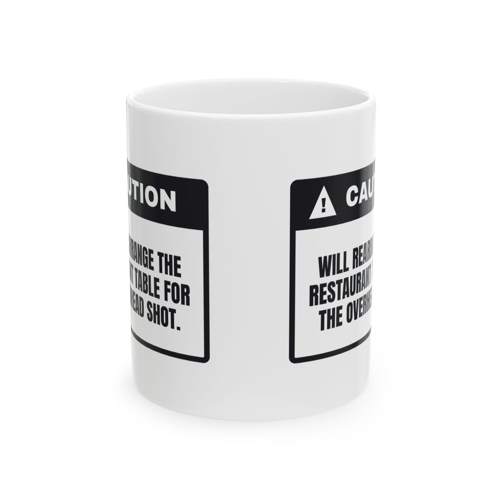 Funny Photography Coffee Mug Rearranges The Table For The Shot