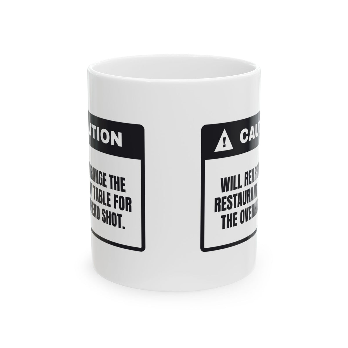 Funny Photography Coffee Mug Rearranges The Table For The Shot