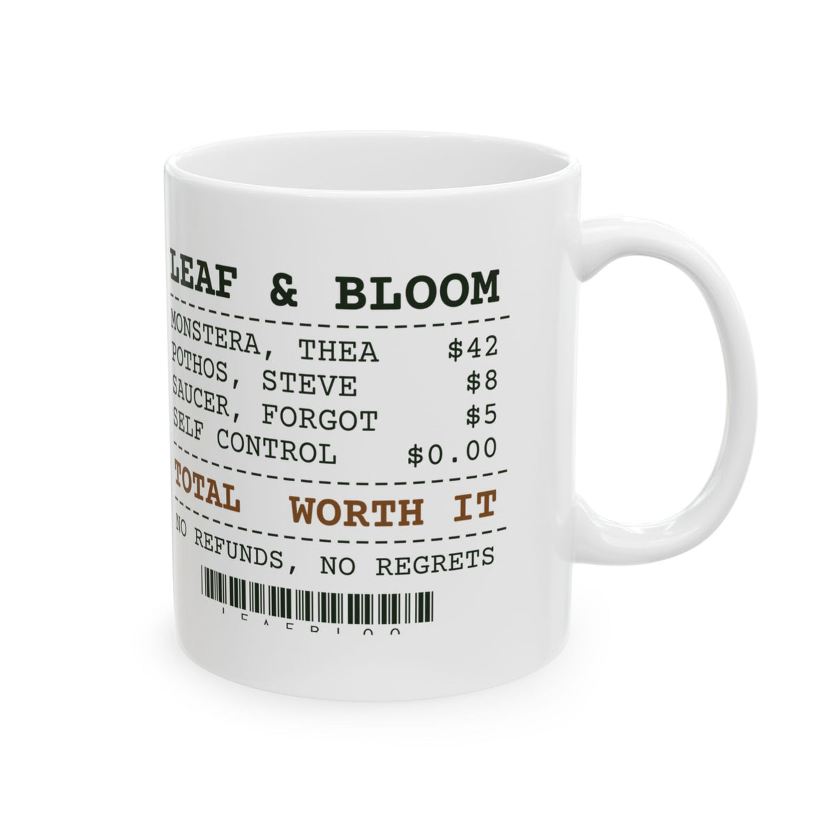 Plant Lover Coffee Mug Worth It Every Single Pot