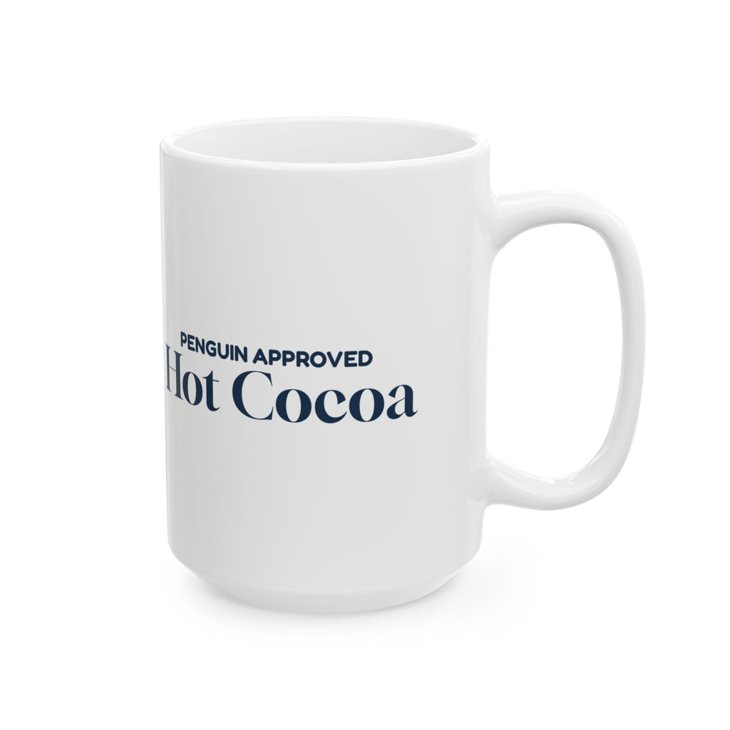 Hot Cocoa Coffee Mug Penguin Approved Cute Winter Cocoa Cup For Cocoa