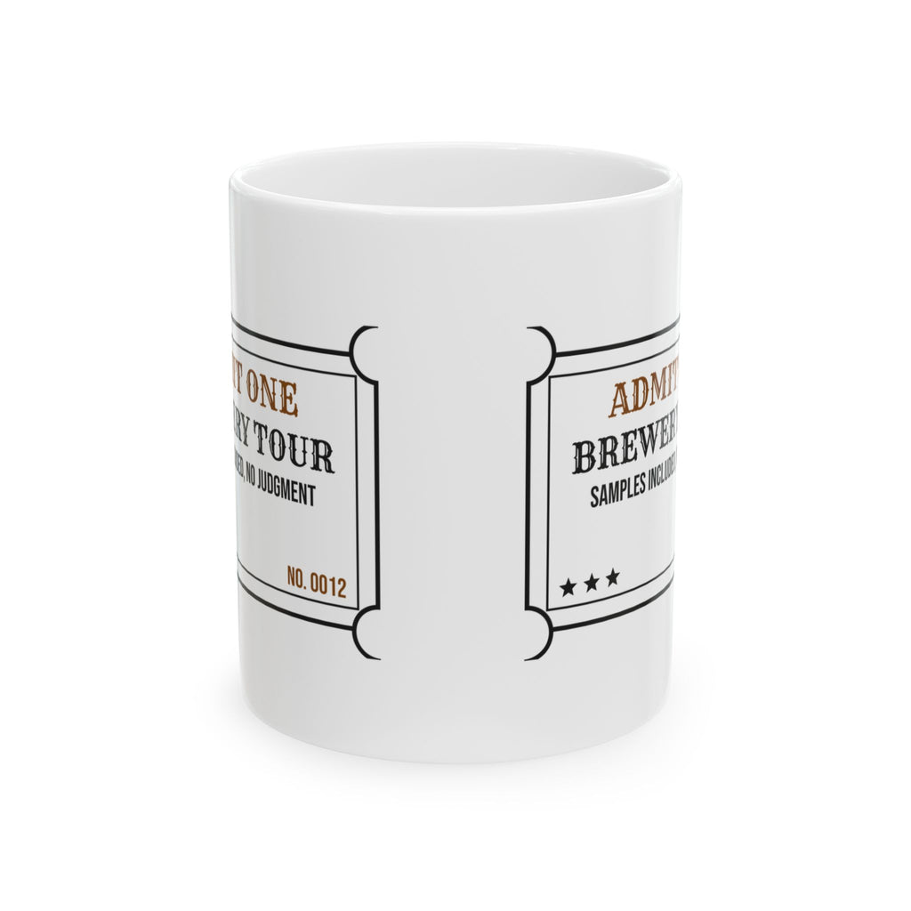 Brewery Tour Pass Coffee Mug For Beer Lovers