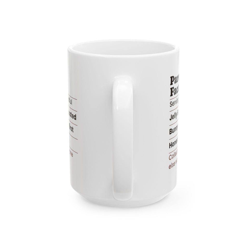 Funny Easter Parent Tax Facts Coffee Mug For Moms And Dads