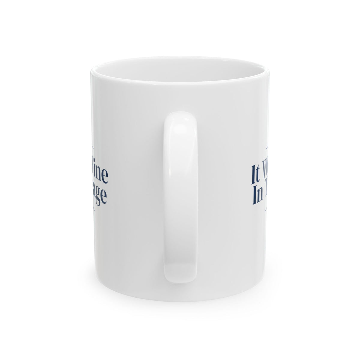 Funny Christmas Coffee Mug It Worked Fine In The Garage Lights Dad