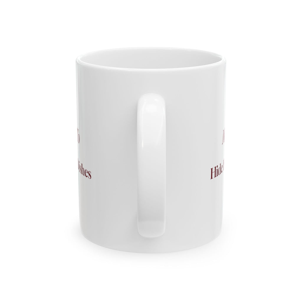 Funny Christmas Family Coffee Mug Most Likely To Hide From The Dishes
