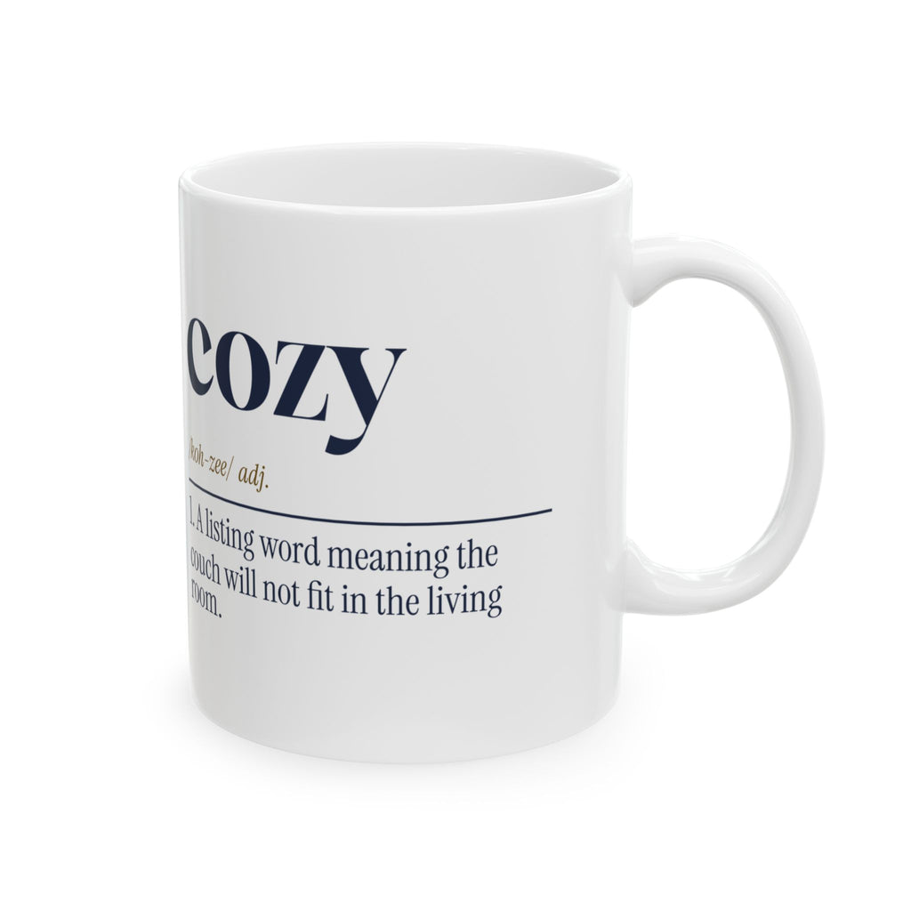 Funny Real Estate Agent Coffee Mug Cozy Dictionary Definition