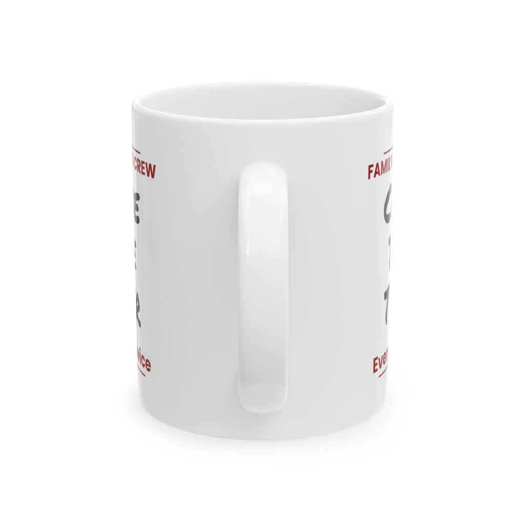 Matching Family Christmas Coffee Mug Cookie Taste Tester Family Crew