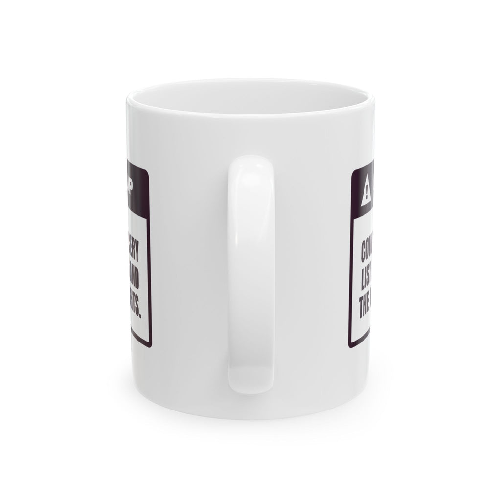 Funny Dancer Coffee Mug Counts The Groceries In Eights For Dancers