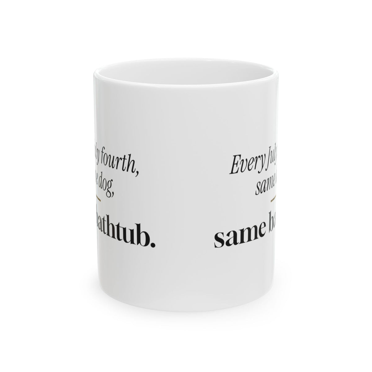 Funny Fireworks Dog Coffee Mug Same Dog Same Bathtub For Dog Lovers
