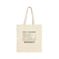 Funny Christmas Tote Bag Mom's December Receipt For Moms