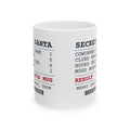 Funny Secret Santa Coffee Mug For Coworkers Hours Deciding Receipt