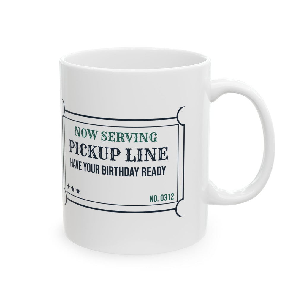 Funny Pharmacist Coffee Mug Name And Birthday Please Pickup Line