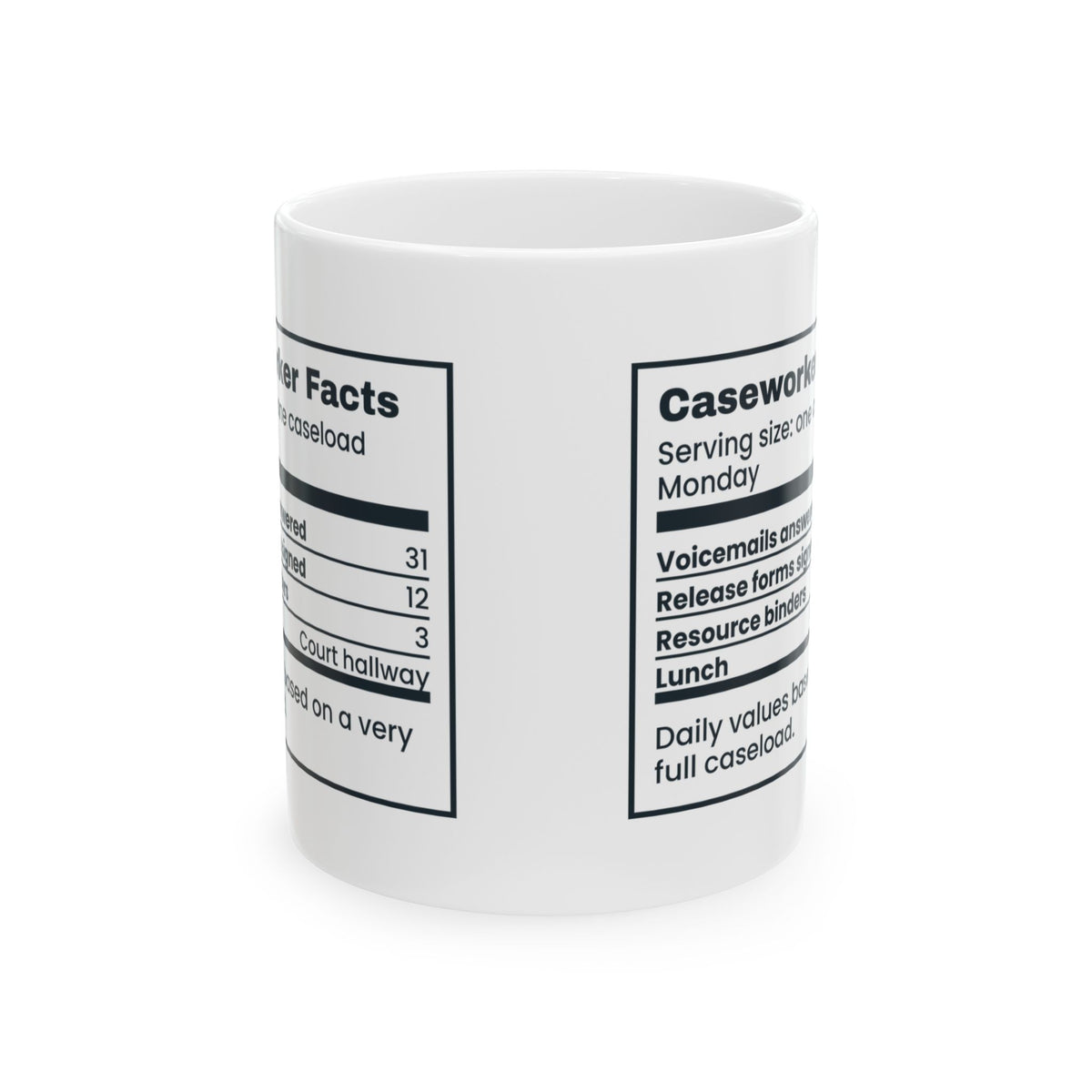 Funny Social Worker Mug Release Forms Signed 12 Caseworker Facts