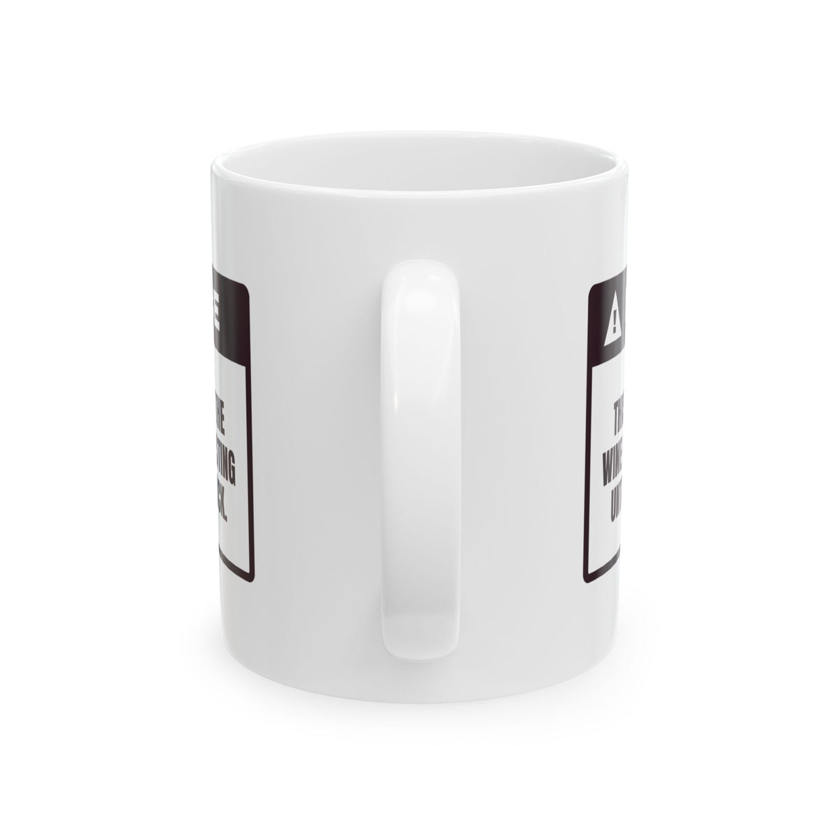 Wine Lover Coffee Mug The Wine Glass Is Resting Funny Notice
