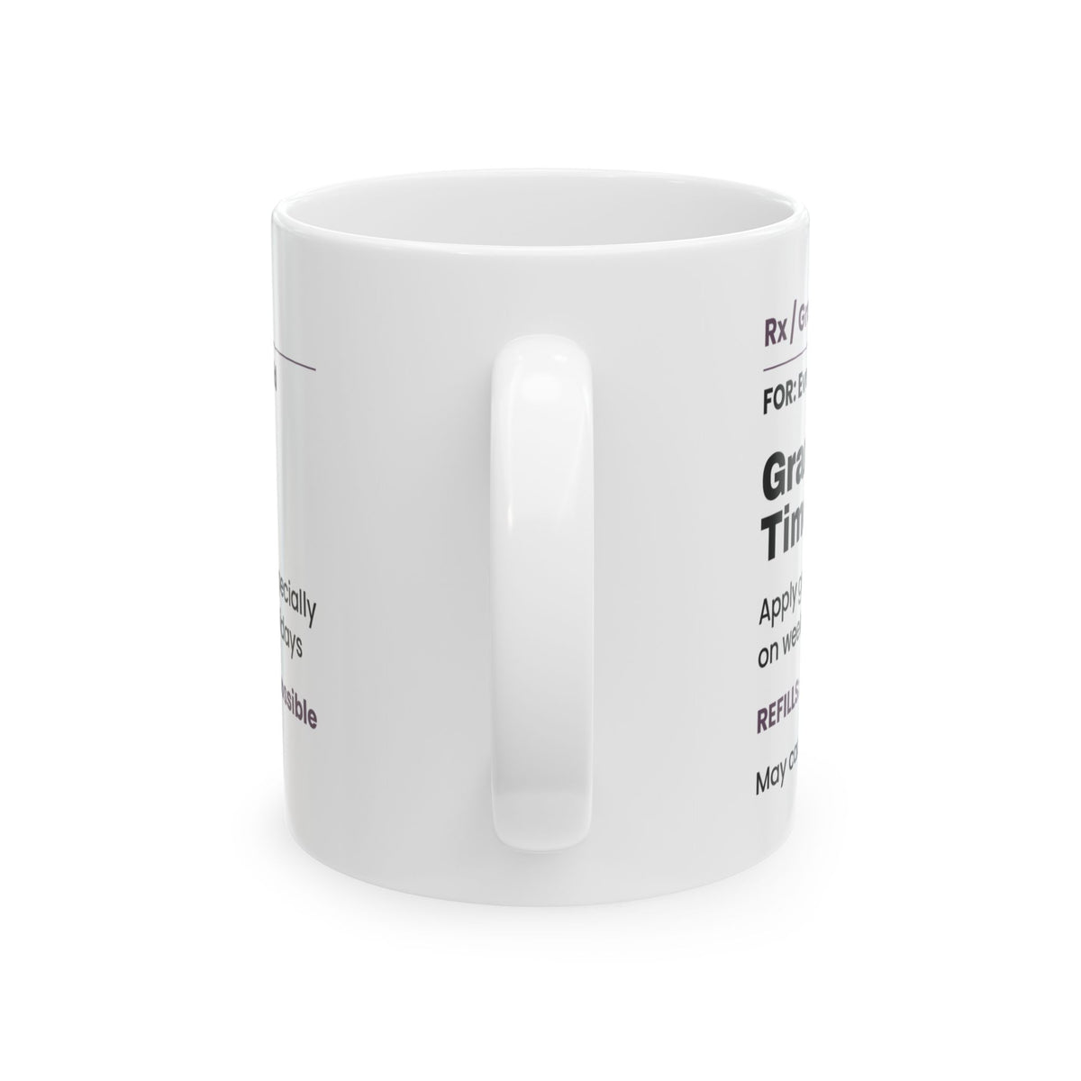 Funny Grandma Prescription Coffee Mug Grandma Time For Grandma