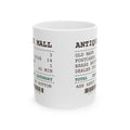 Funny History Buff Coffee Mug Antique Mall Receipt