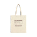 Funny Christmas Tote Bag In-Law Weekend Receipt Still Their Favorite