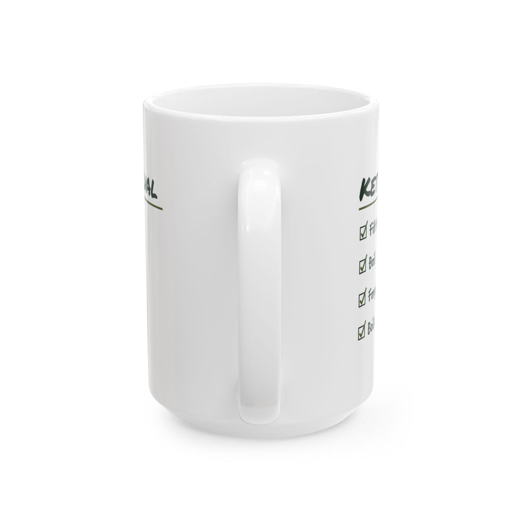 Funny Tea Lover Coffee Mug Kettle Ritual Checklist For Tea Drinkers