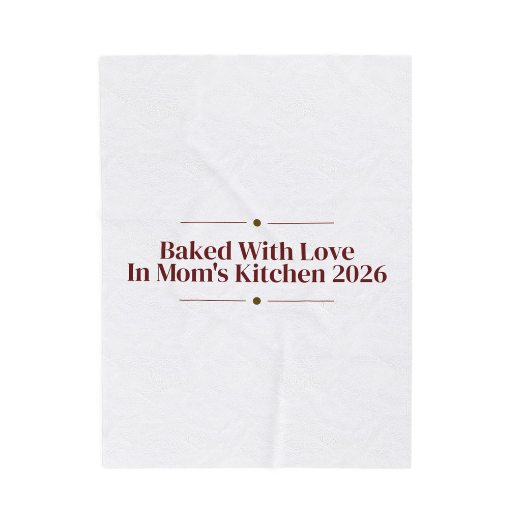 Christmas Throw Blanket Baked With Love In Mom's Kitchen 2026