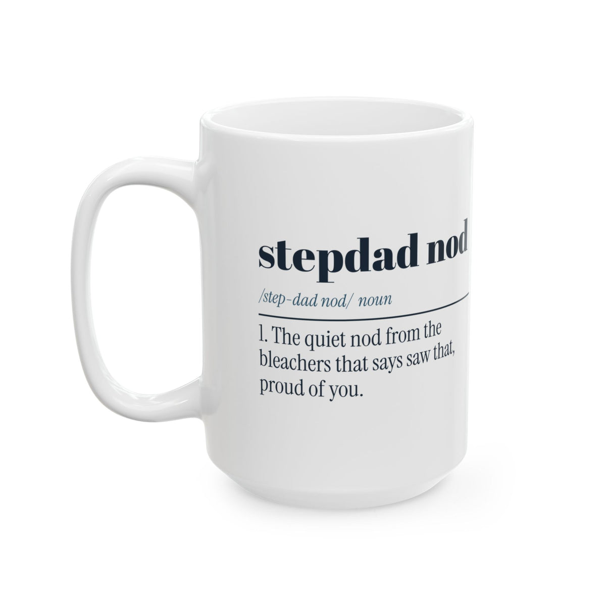 Father's Day Coffee Mug Stepdad Nod Dictionary For Bonus Dad