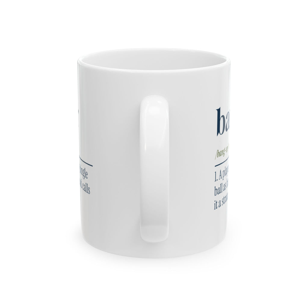 Funny Pickleball Coffee Mug Banger Definition For Pickleball Players