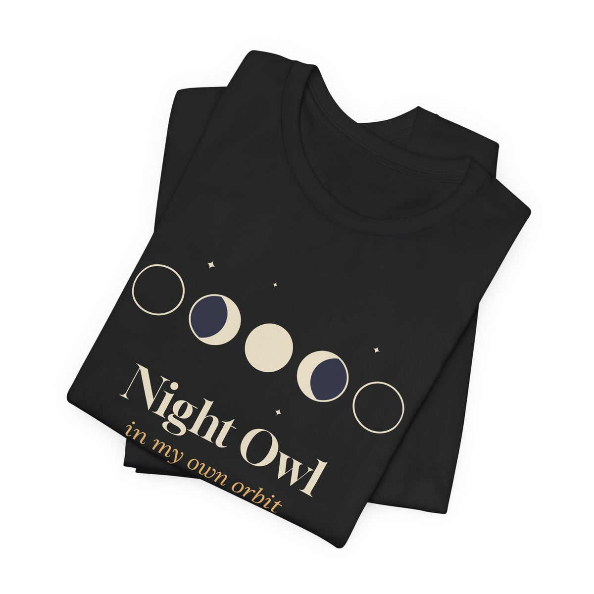 Night Owl Shirt In My Own Orbit Moon Phases