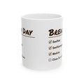 Funny Homebrew Coffee Mug Brew Day Checklist For Homebrewers