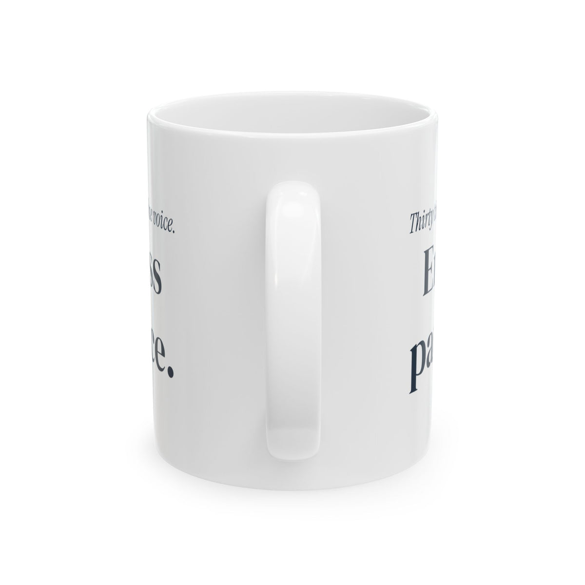 Funny Teacher Coffee Mug Thirty Tiny Humans One Voice