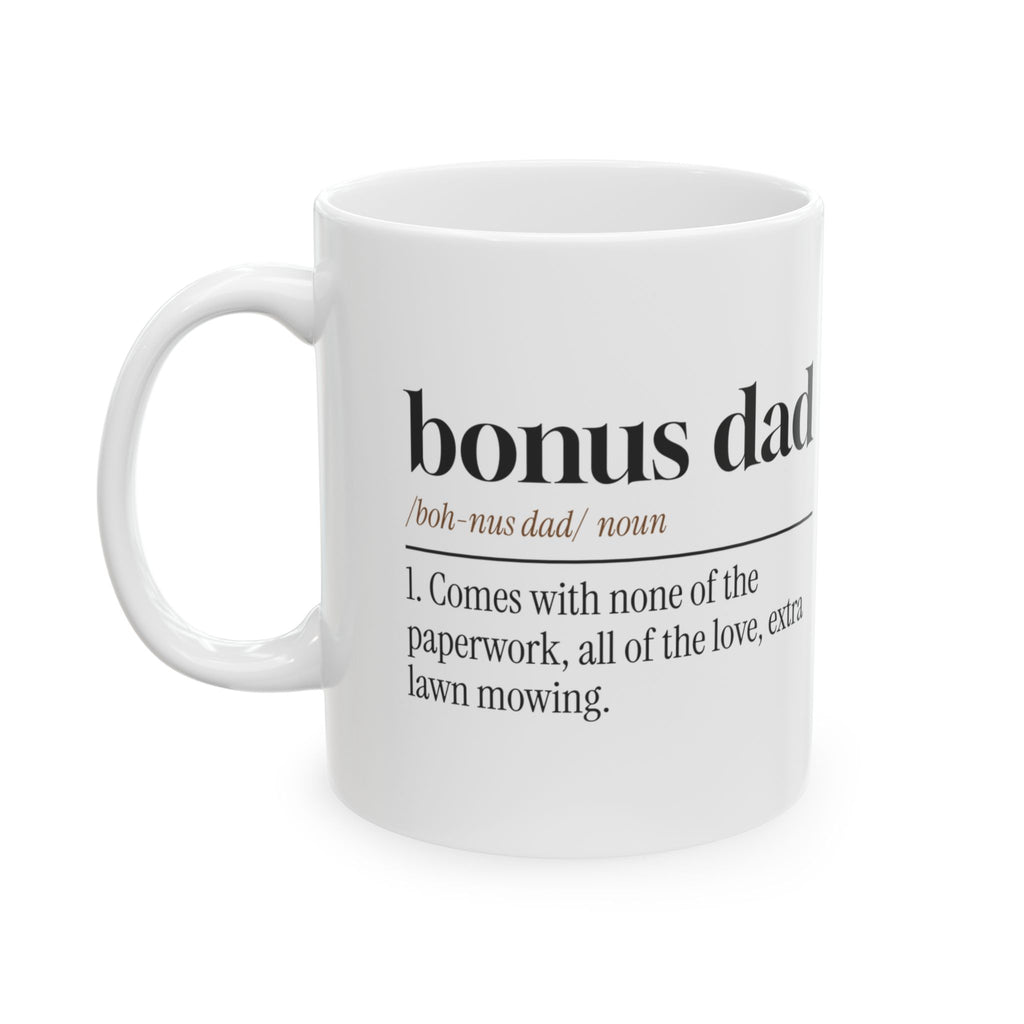Bonus Dad Coffee Mug All of the Love Dictionary
