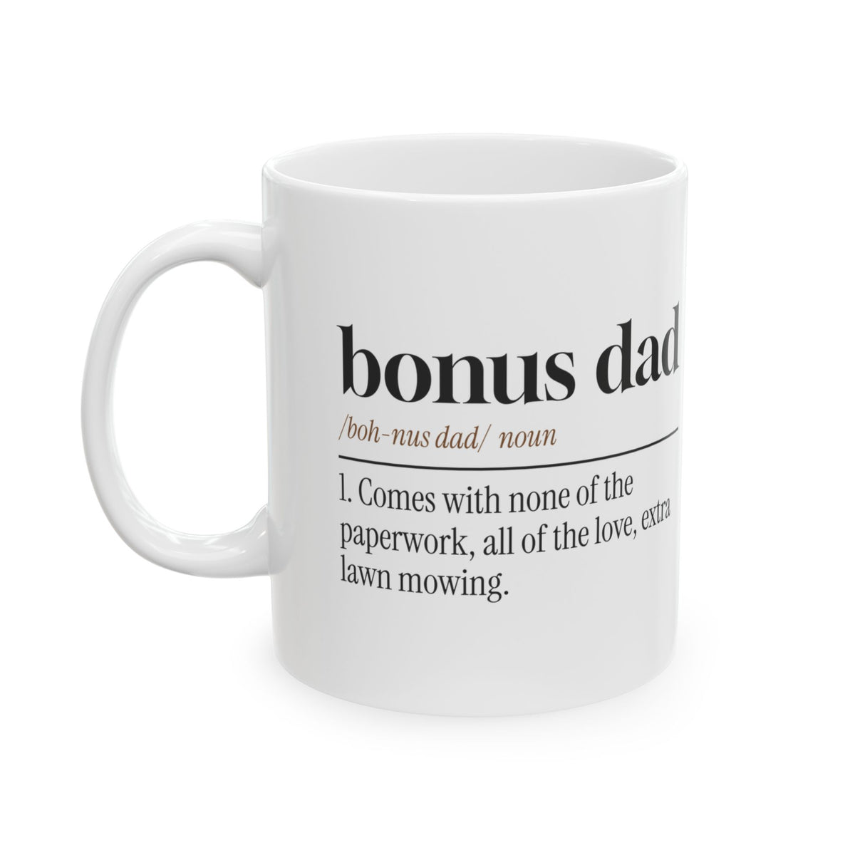 Bonus Dad Coffee Mug All of the Love Dictionary