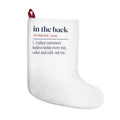 Funny Retail Christmas Stocking In The Back Dictionary Definition