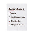 Funny Christmas Introvert Throw Blanket Find The Dog Party Checklist