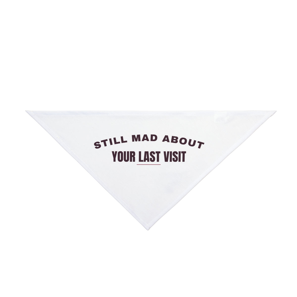 Funny Chihuahua Dog Bandana Still Mad About Your Last Visit