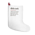 Funny In-Laws Christmas Stocking Dish Rank Definition