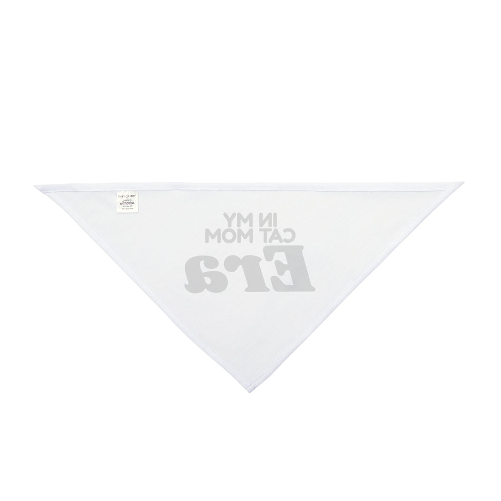 In My Cat Mom Era Dog Bandana, Funny Cat