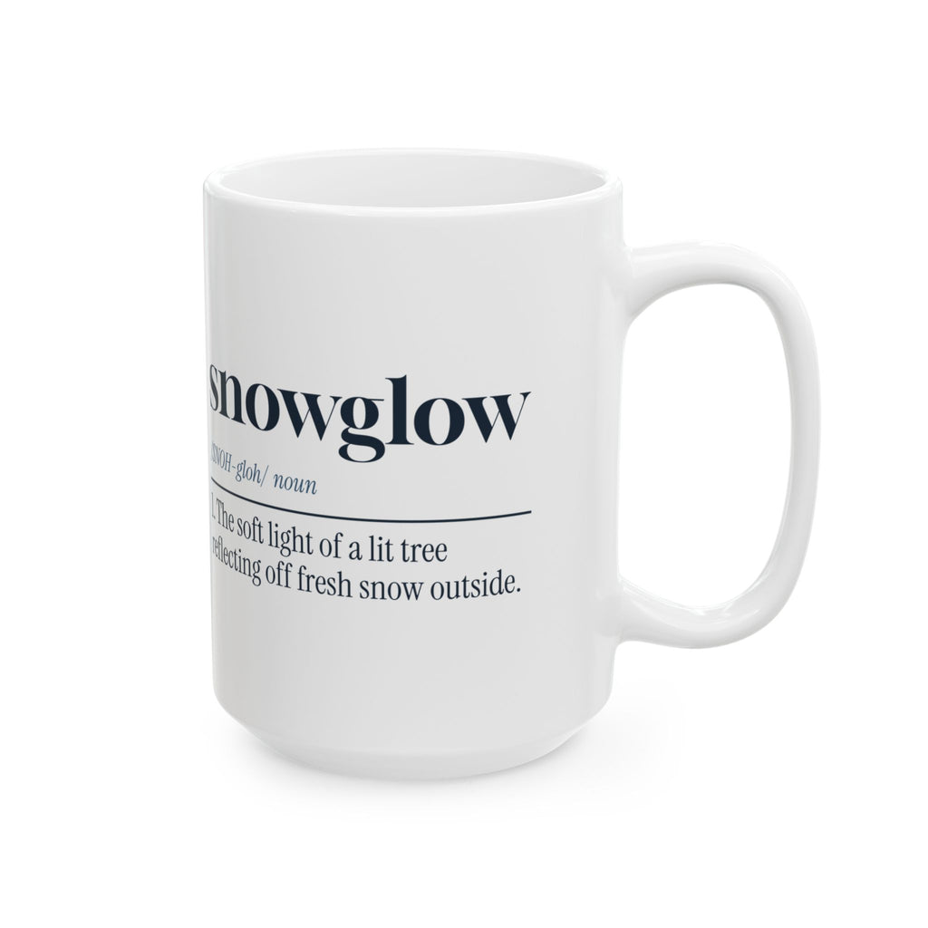Christmas Coffee Mug Snowglow Dictionary Definition Cozy Winter