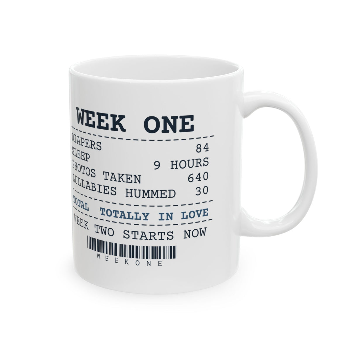 Funny New Dad Coffee Mug Diapers 84 Photos Taken 640 Receipt
