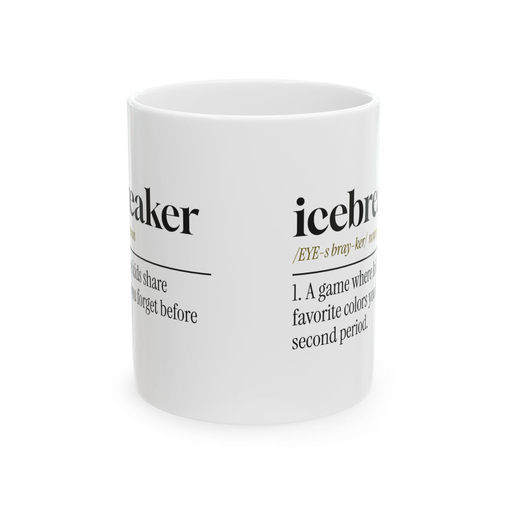 Funny Teacher Coffee Mug Icebreaker Definition For Teachers