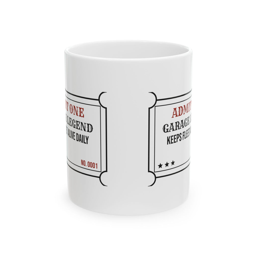 Garage Legend Coffee Mug No. 0001 For Mechanic