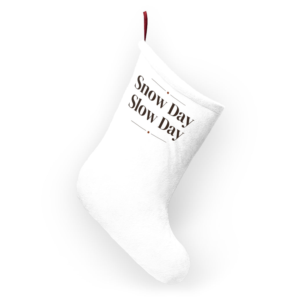 Cozy Christmas Stocking Snow Day Slow Day Winter Mug