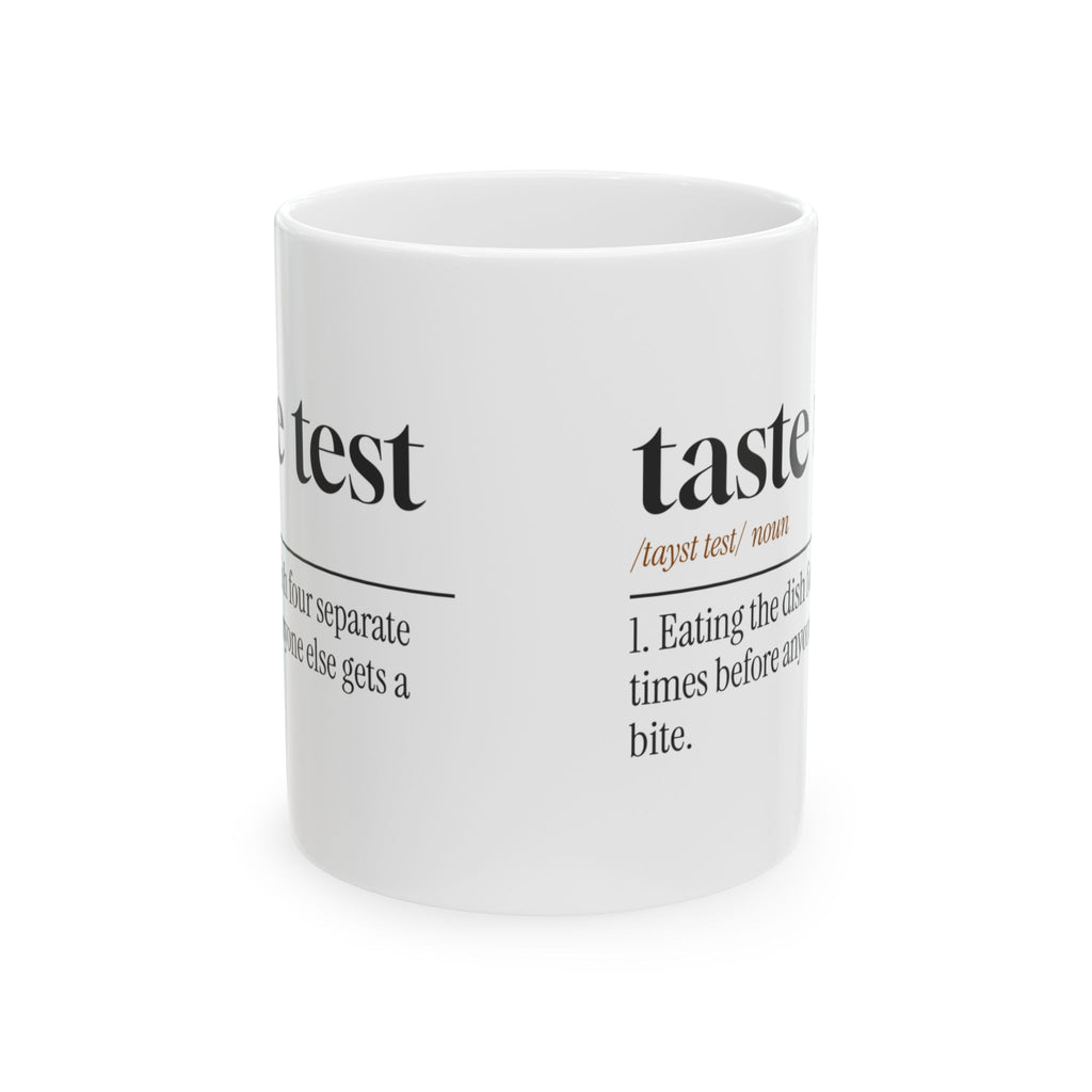 Funny Coffee Mug Taste Test Ate It Four Times