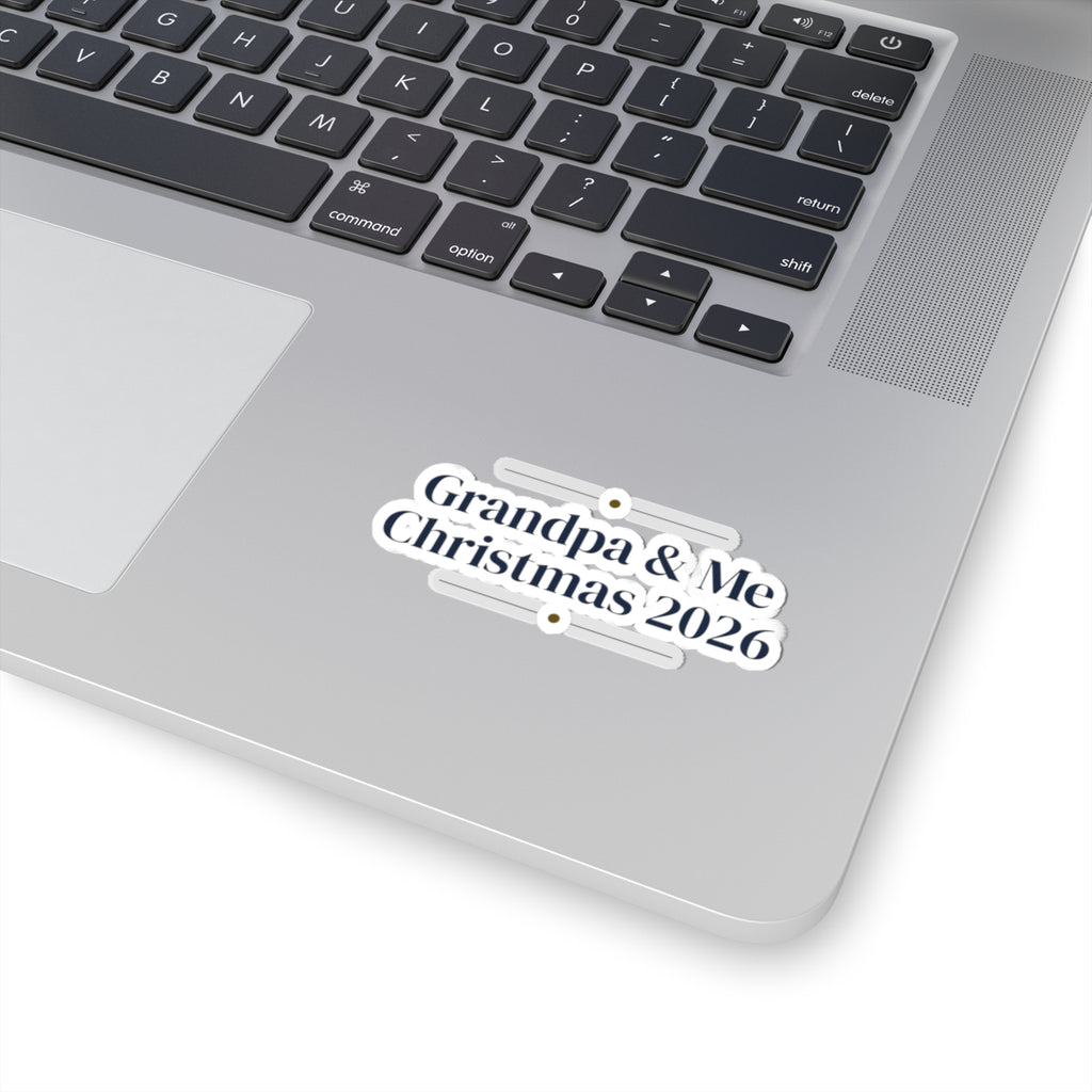 Christmas Sticker For Grandpa Grandpa And Me 2026