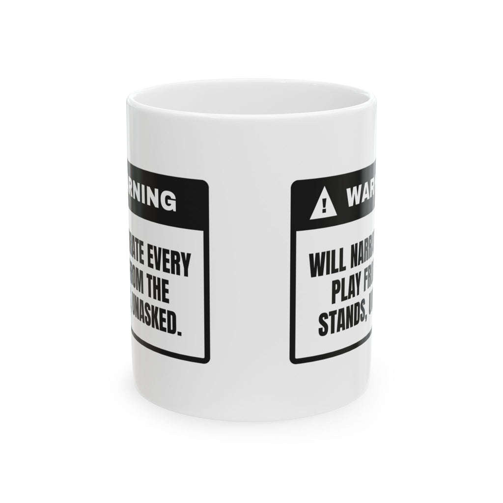 Football Dad Coffee Mug Will Narrate Every Play