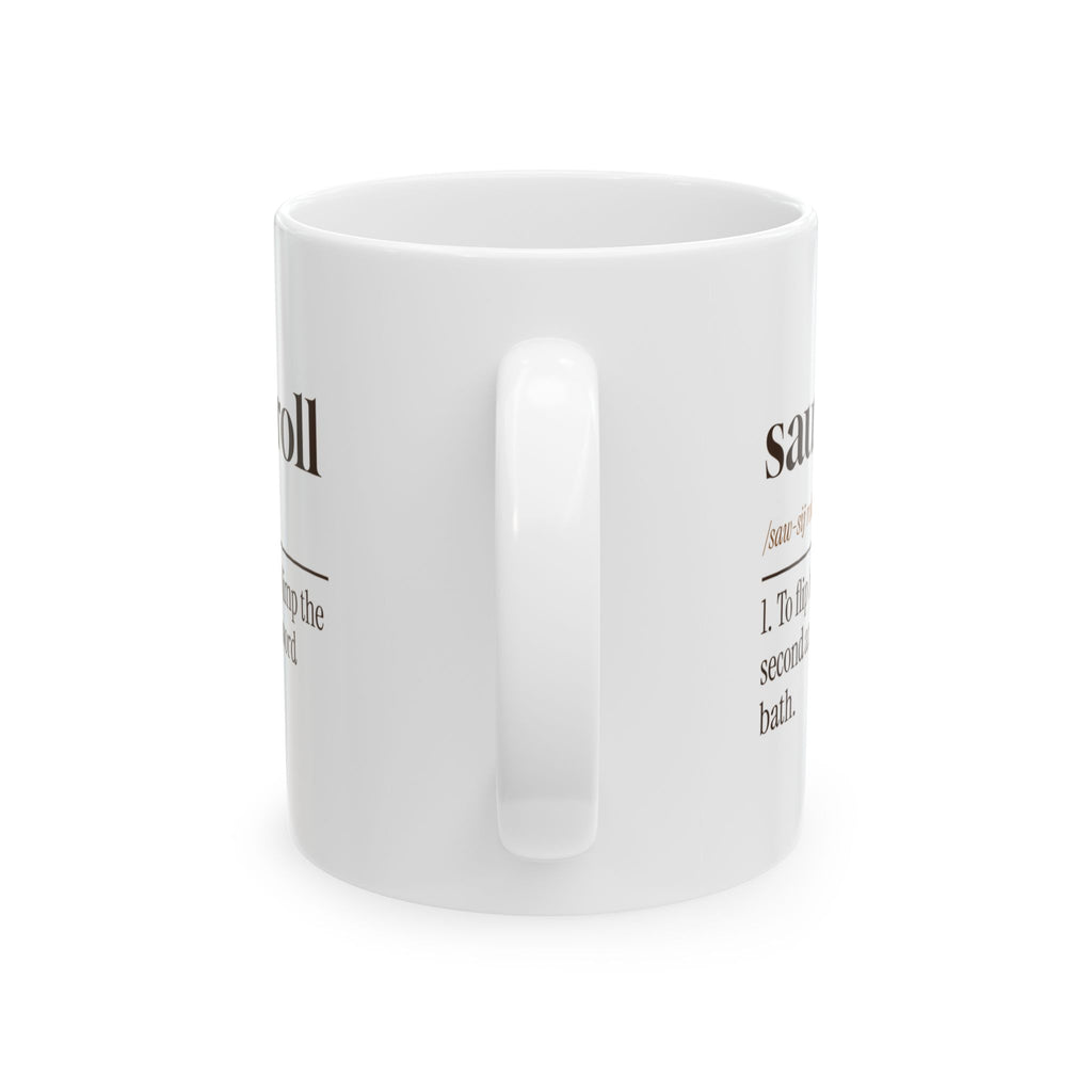 Funny Dachshund Coffee Mug Sausage Roll Dictionary For Doxie Moms