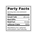 Funny Office Party Sticker Real Fun Zero Minutes