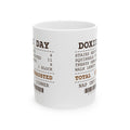Funny Dachshund Coffee Mug Squirrels Reported 11 Walk Length One Block