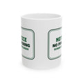 Funny Nurse Mug No Pinching Scrubs Are Green