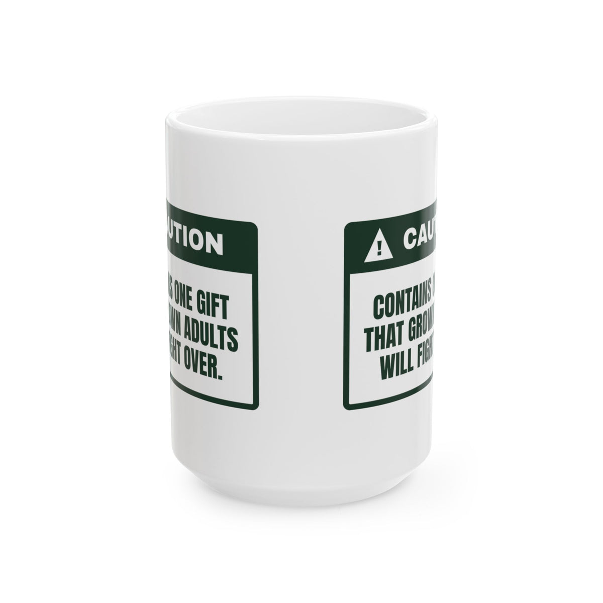 Funny White Elephant Coffee Mug Grown Adults Will Fight Over This